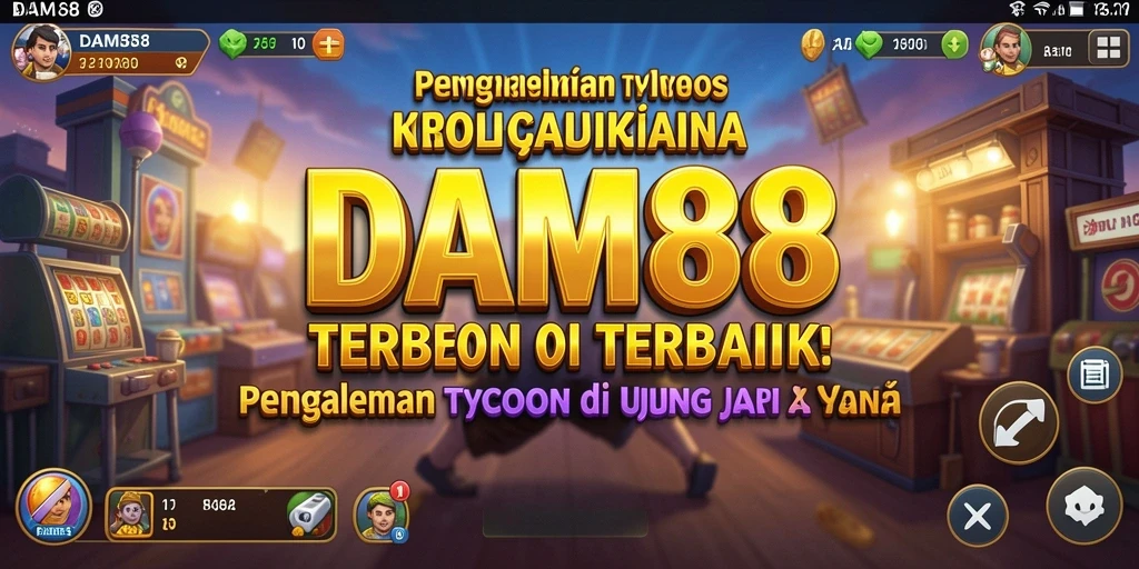 Tampilan gameplay DAM88 yang menakjubkan dan penuh strategi Tycoon.