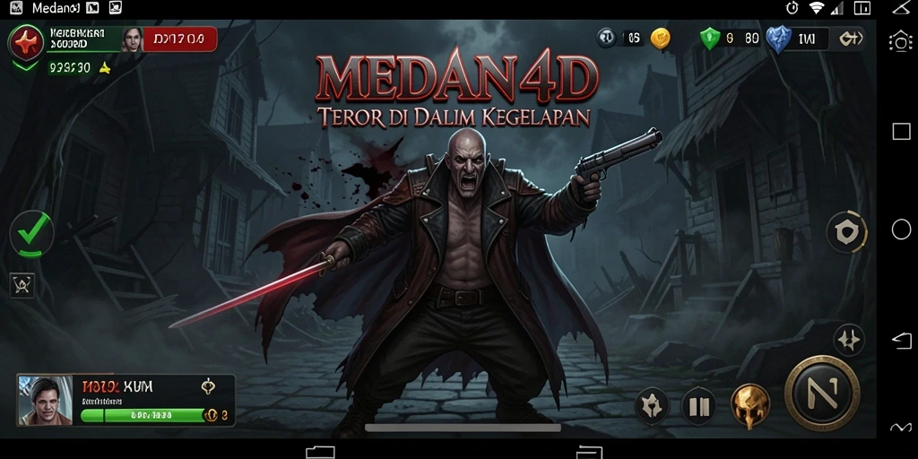 Tampilan gameplay MEDAN4D yang penuh ketegangan dan misteri.