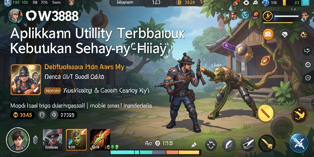 Tangkapan layar WOW388 menampilkan antarmuka aplikasi Utility yang praktis dan fungsional.